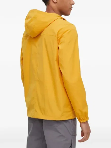 Geacă Jack Wolfskin cu glugă galben