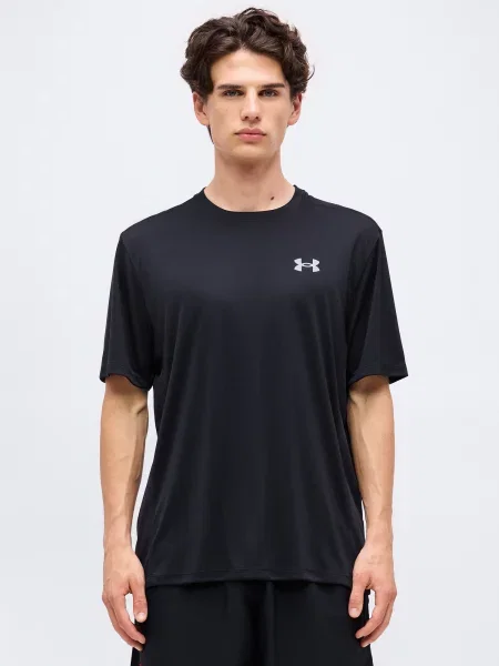 UNDER ARMOUR Funkčné tričko Tech Utility čierna biela