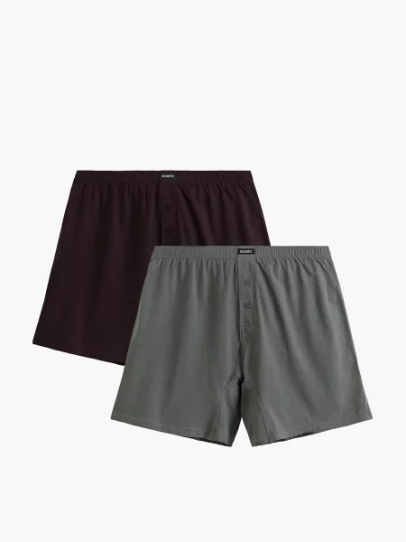 Набір трусів Atlantic бордовий