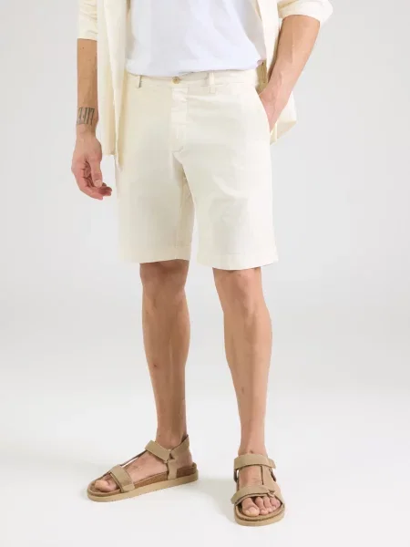Hackett London Chino nohavice ako vlna biela