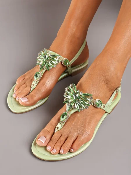 Zelene Sandale verde