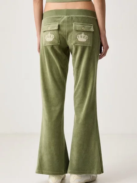 Брюки Juicy Couture с низкой посадкой