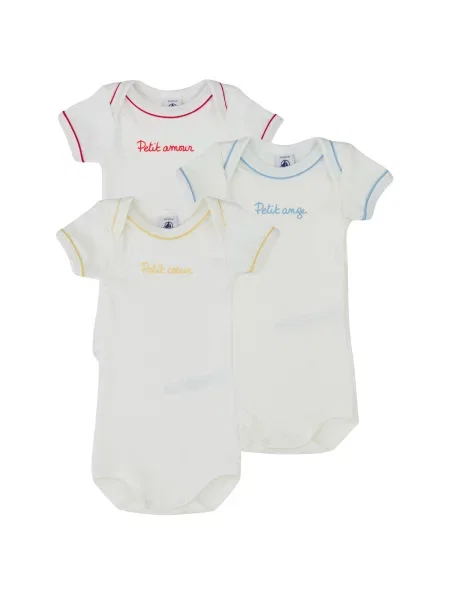 Body copii Petit Bateau alb