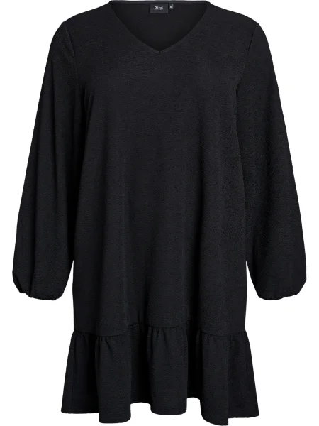 Zizzi Obleka MZENIA' črna