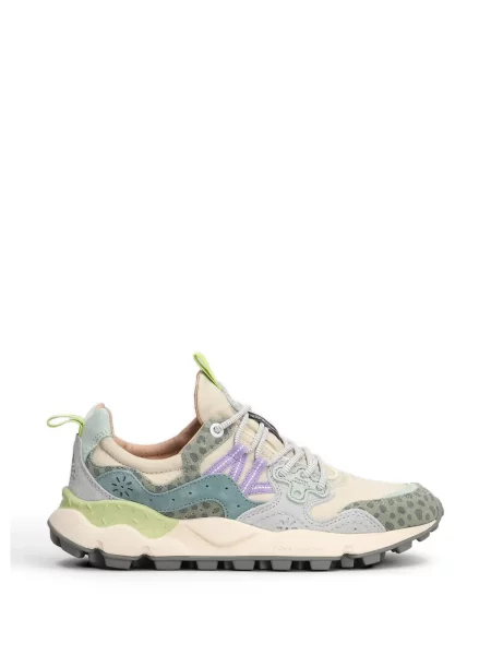 Sneakerși Flower Mountain cu model floral cu imagine