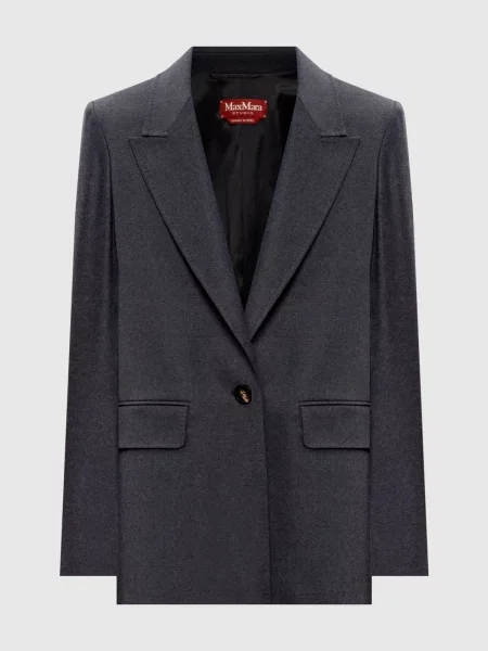 Жакет BOLSENA з вовни Max Mara сірий