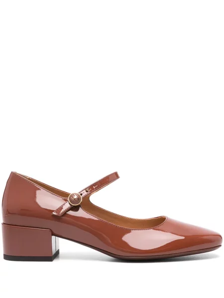 Pantofi cu toc Tod's din piele maro