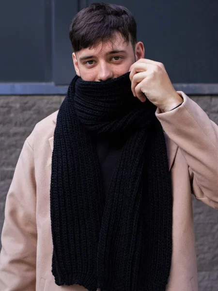 Шарф Without черный