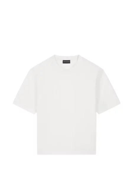 Scurt tricou Emporio Armani alb