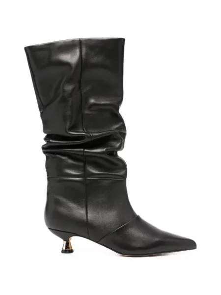 Botine Alma En Pena din piele negru