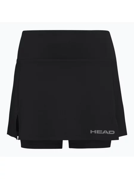 Spódnica tenisowa HEAD Club Basic Skort black czarna