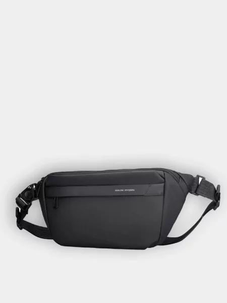 Кожаная сумка через плечо Mark Ryden черная