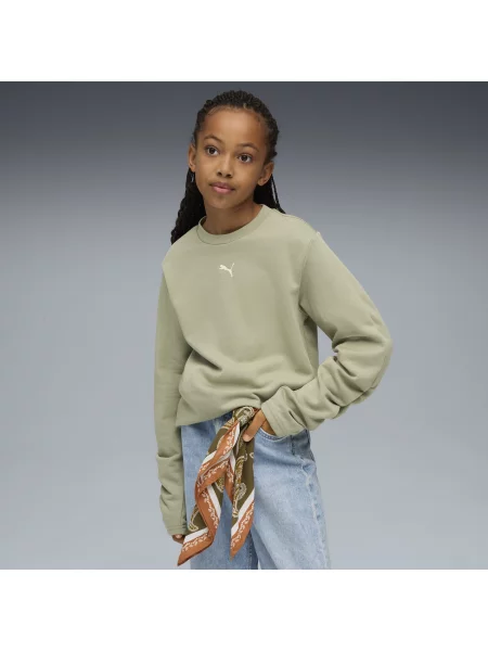 PUMA Młodzieżowa bluza Bowtique Akcesoria zielony