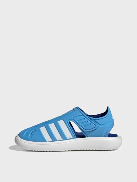 Детские сандалии Adidas голубые