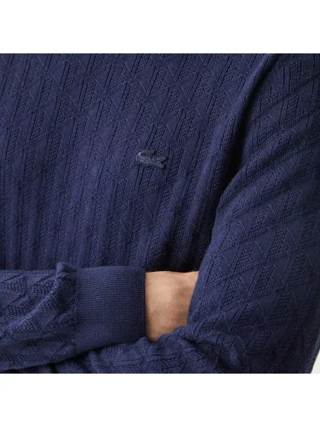 Lacoste Sweter Lacoste czarny
