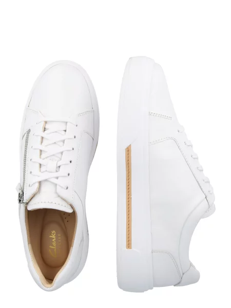 Pantofi Clarks alb