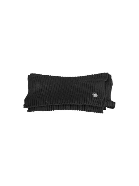 Szal U.s Polo Assn. wełniana czarna