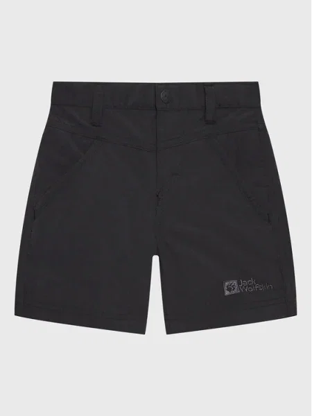 Jack Wolfskin Шорти от плат Sun M черен