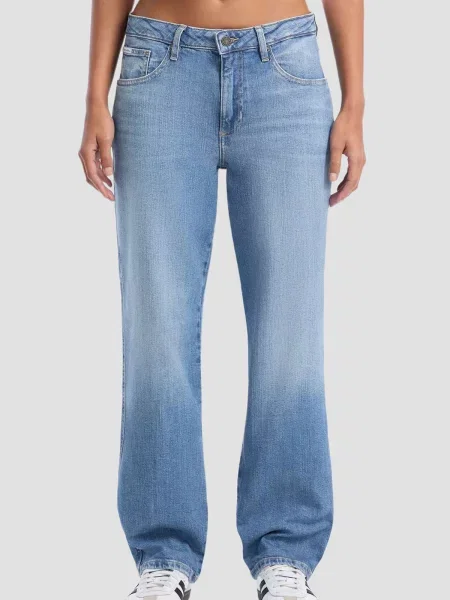 Прямі джинси Guess Jeans блакитний