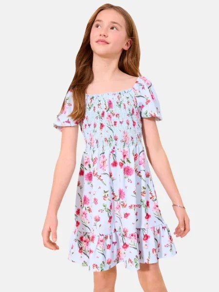 Lipsy Rochie azuriu / oliv roşu închis roz