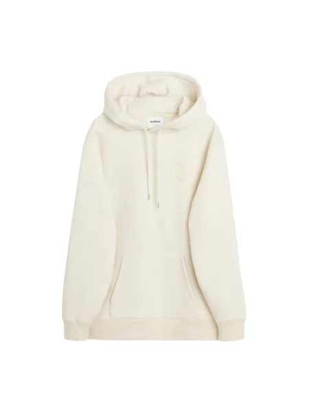 Bluza z kapturem Soulland beżowa