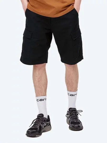 Szorty cargo Carhartt Wip czarne