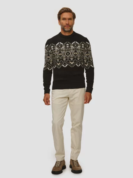 Sweter Bogner wełniany czarny