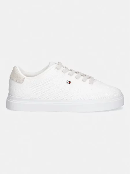 Tommy Hilfiger TH FEMININE CUPSOLE KNIT tenisky dámske biela