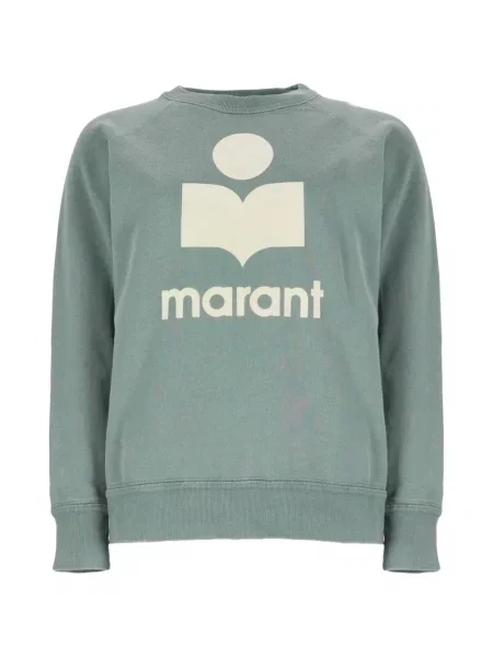 Pulover Marant Etoile cu imagine verde