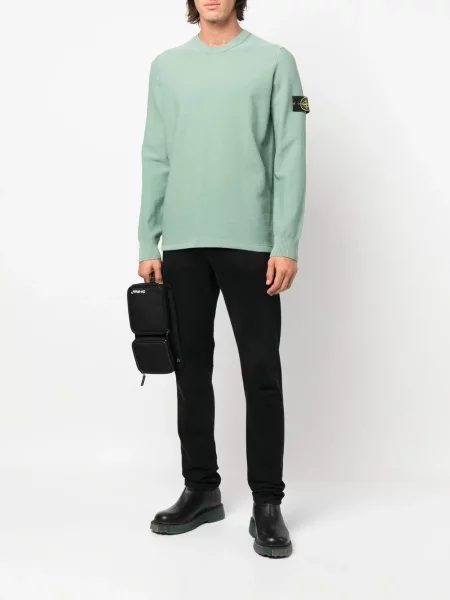 Megztinis Stone Island akmenys žalia