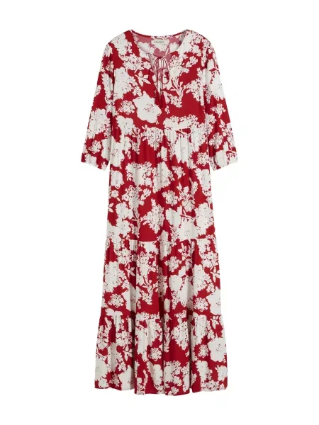 Bonprix Rochie roșu alb