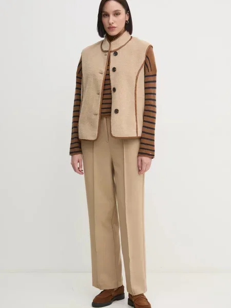 Безрукавка Hoss Intropia перехідна бежевий