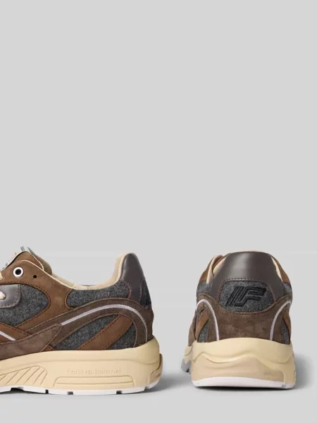 Sneakersy z mieszanki skóry model De Rezer' Floris Van Bommel