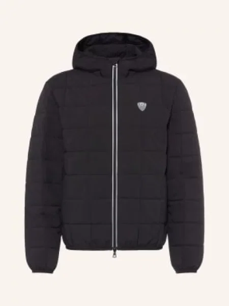 Emporio Armani Prošívaná Bunda černá