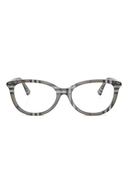 Ochelari de soare Burberry Eyewear în carouri gri