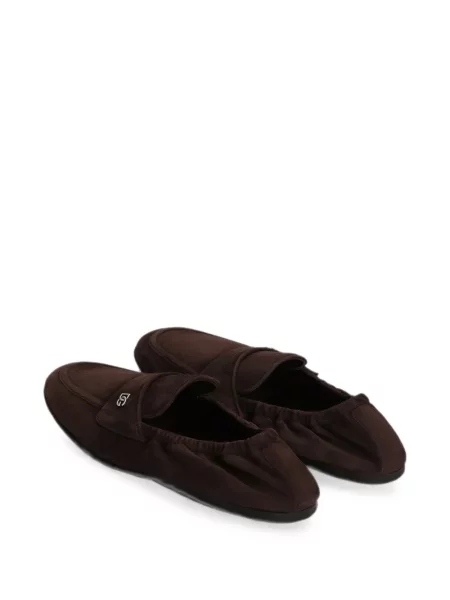 Papuci de casă Dolce & Gabbana maro