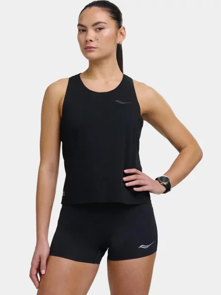 Спортивна майка Saucony чорний