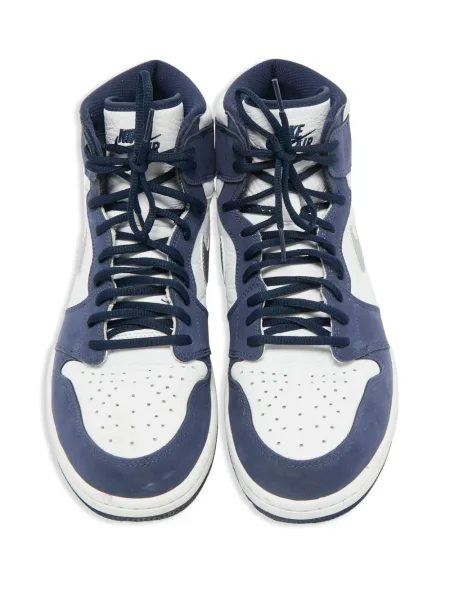 Semišové tenisky Jordan Air Jordan 1 modré