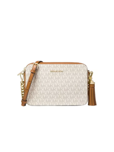 Kabelka Michael Michael Kors béžová