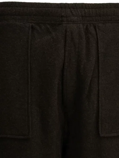 Pantaloni Maison Kitsune alergare maro