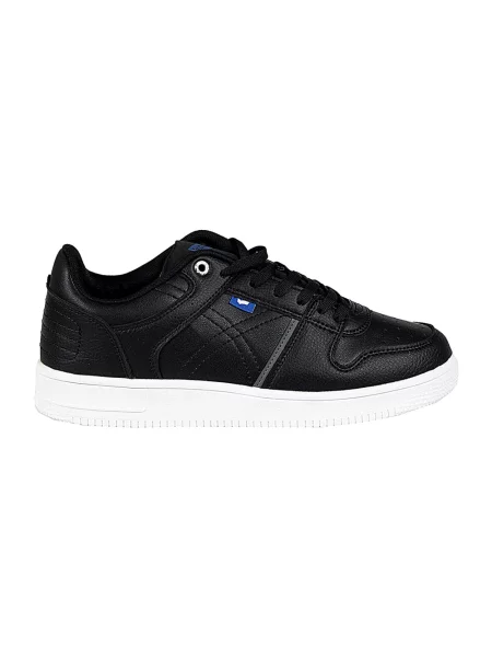Sneakersy Gas skórzane czarne