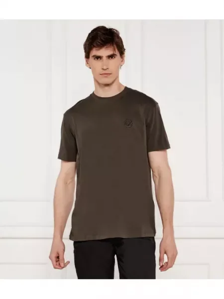 Armani Exchange Tricou maro