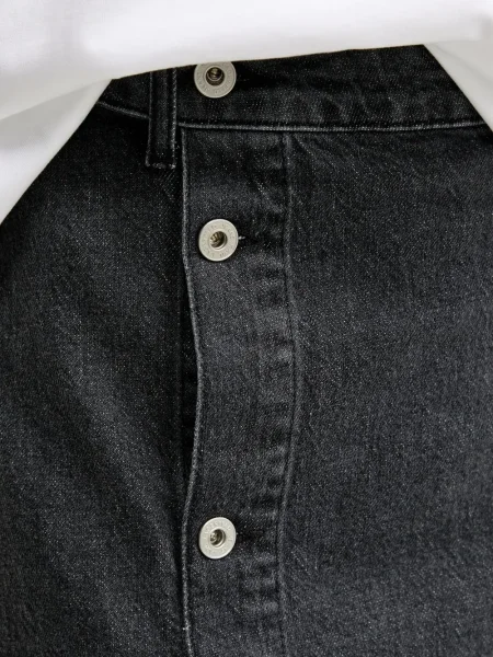 Fustă din denim Karl Lagerfeld Jeans gri