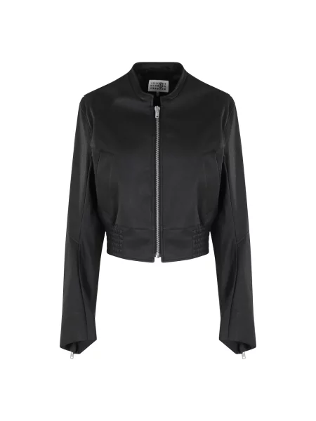 Kurtka bomber Mm6 Maison Margiela czarny
