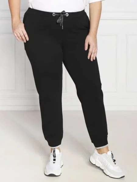 Persona by Marina Rinaldi Pantaloni de trening OGNI plus size negru
