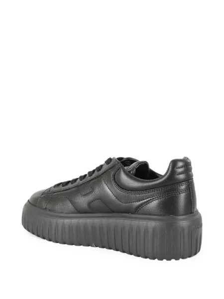 Sneakerși Hogan cu dungi negru