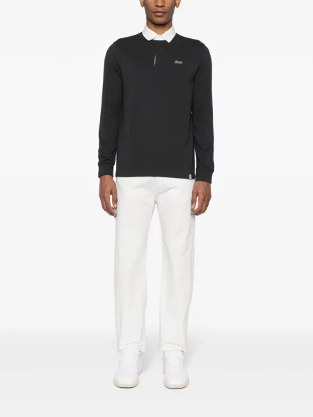 Polo Boggi Milano με κέντημα μαύρο