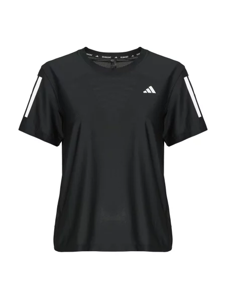ADIDAS PERFORMANCE Funkční tričko Own The Run černá bílá