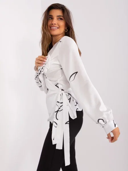 Bluză Fashionhunters alb