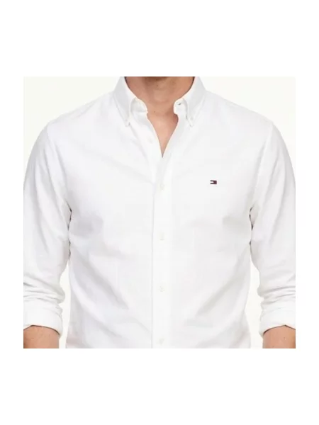 Košeľa Tommy Hilfiger keper biela